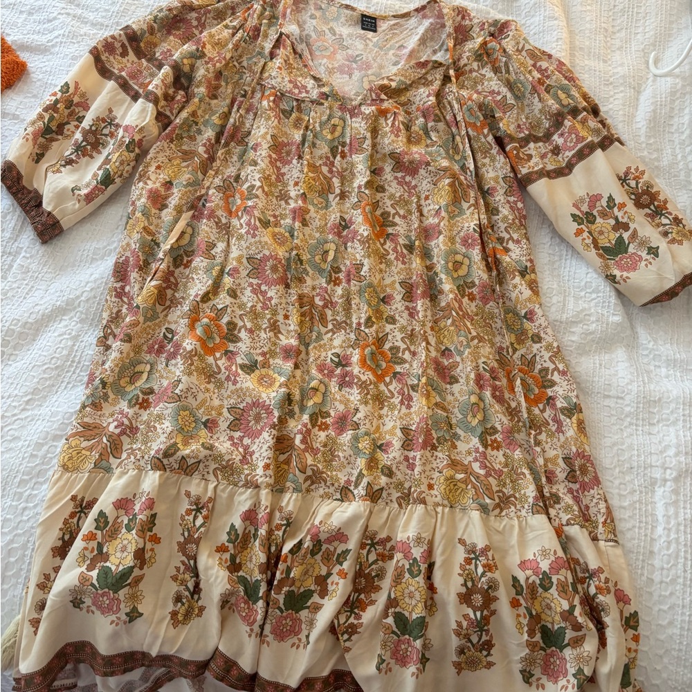 SHEIN Multicolor Floral Dress